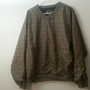 Forrester's golf windshirt